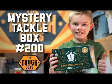 Our First Mystery Tackle Box!! BOX #200 