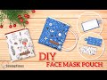 DIY Face Mask Pouch | Face Mask Case Zipper Pouch Tutorial [sewingtimes]