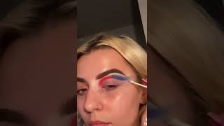 A Fourth of July makeup look you should watch 🇺🇸😍