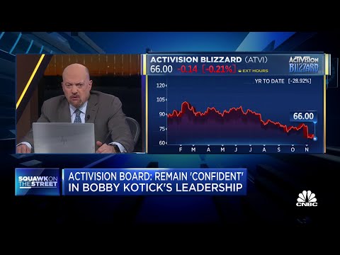 Activision board says it remains confident in CEO Bobby Kotick's leadership