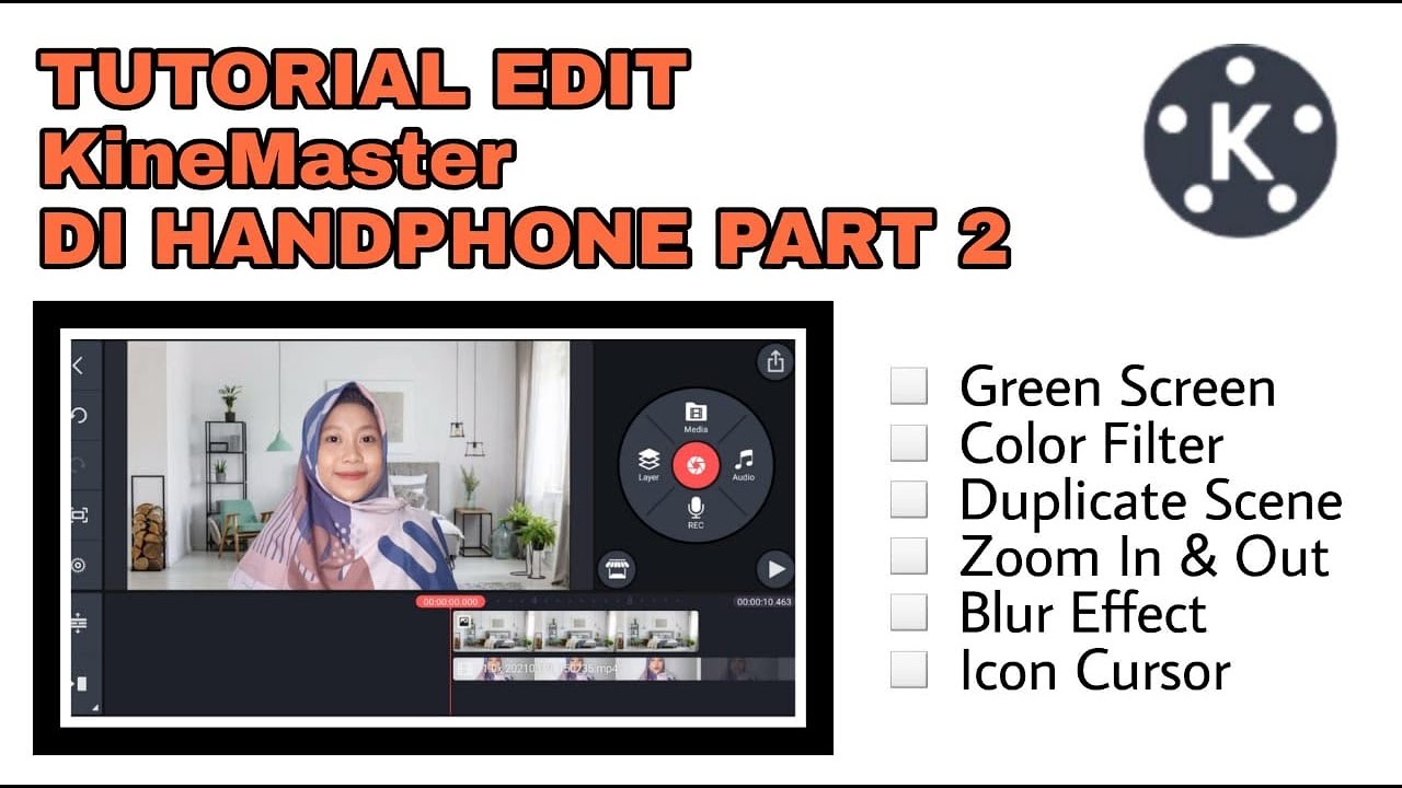 TUTORIAL EDIT VIDEO KineMaster di HP PART 2 - YouTube