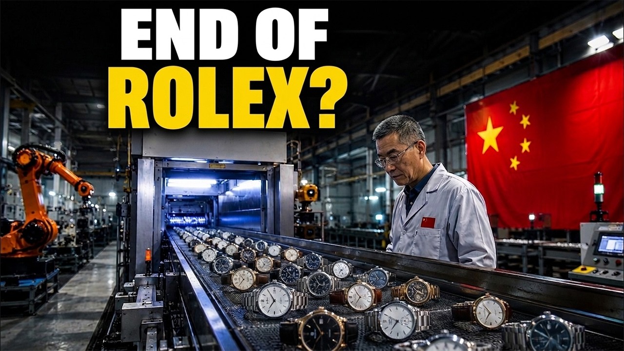 China's New Watch Factories Could Replace Rolex Forever - YouTube - Luxury Secret
