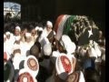 The funeral procession of dr syedna mohammed burhanuddin  18 jan 2014 