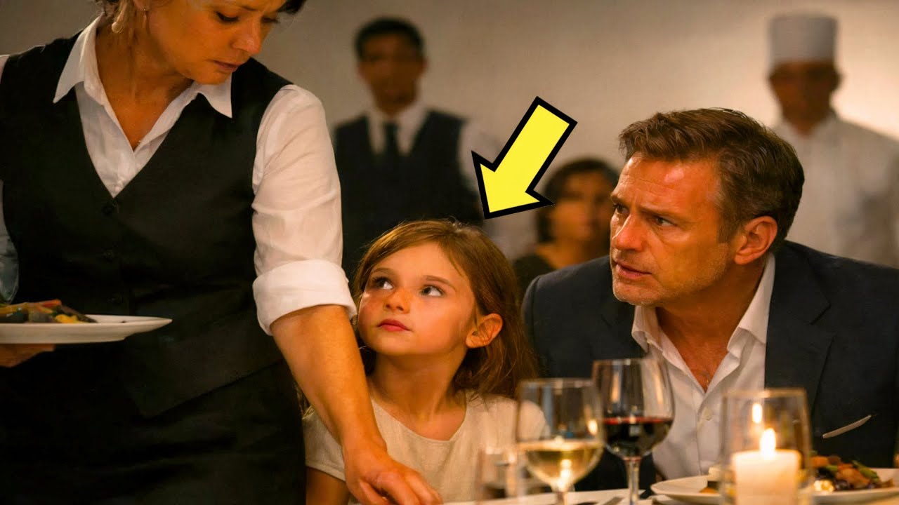 DZIEWCZYNKA OBSERWUJE KELNERKĘ PODCZAS SERWOWANIA… I MÓWI COŚ, CO ZAMRAŻA WSZYSTKICH