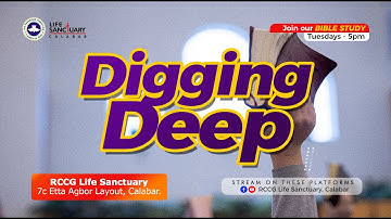 TUESDAY DIGGING DEEP (BIBLE STUDY) SERVICE WITH PASTOR UBI ONEN || 09-12-2025