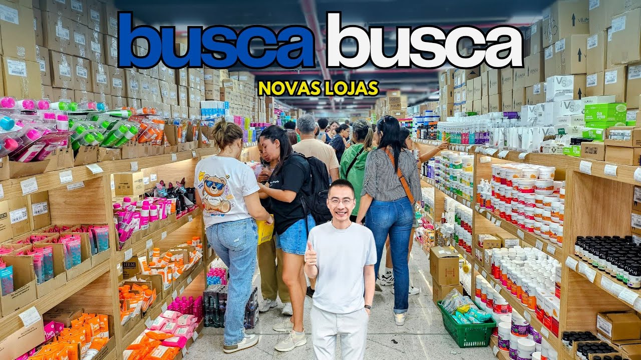 CONHEÇA AS NOVAS LOJAS NO BUSCA BUSCA | AGORA TEM DE TUDO, MAIS 2 ANDARES.