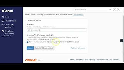 How To Create An Add On Domain