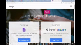 Quiz / Test Design on Google Form