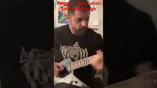 Pantera - Domination Solo Playthrough #dimebagdarrell #guitar #shredd