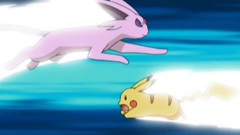 Pikachu vs. Espeon! | Pokémon: Battle Frontier