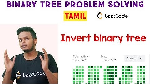Invert Binary Tree | Leetcode | Programming in Tamil | coding in tamil | coding for beginners | C++