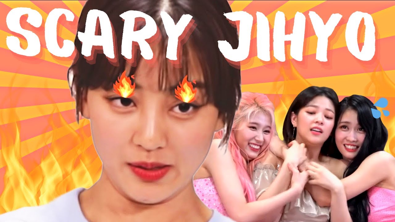 Evil and Ambitious Jihyo scaring TWICE (ft. Nayeon)