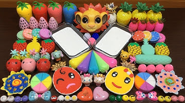 Mixing Random Things into Glossy Slime | Most Satisfying Slime Videos #112