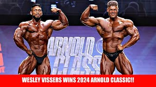 WESLEY VISSERS Defeats Ramon Dino and WINS 2024 Arnold Classic