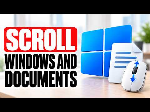 Can't Scroll in Windows 11? Try This!