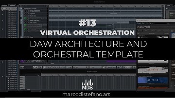 VO #13 How to setup a DAW and create an Orchestral Template with Vienna Ensemble Pro