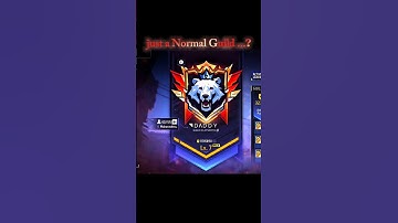 Guild Leader @daddycalling_ff  ☠️ #daddycalling #daddy #guild #freefire #shorts #short #aura