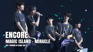 240504 "ENCORE // Magic Island // Miracle" TXT 투모로우바이투게더 Act Promise in Seoul Day 2