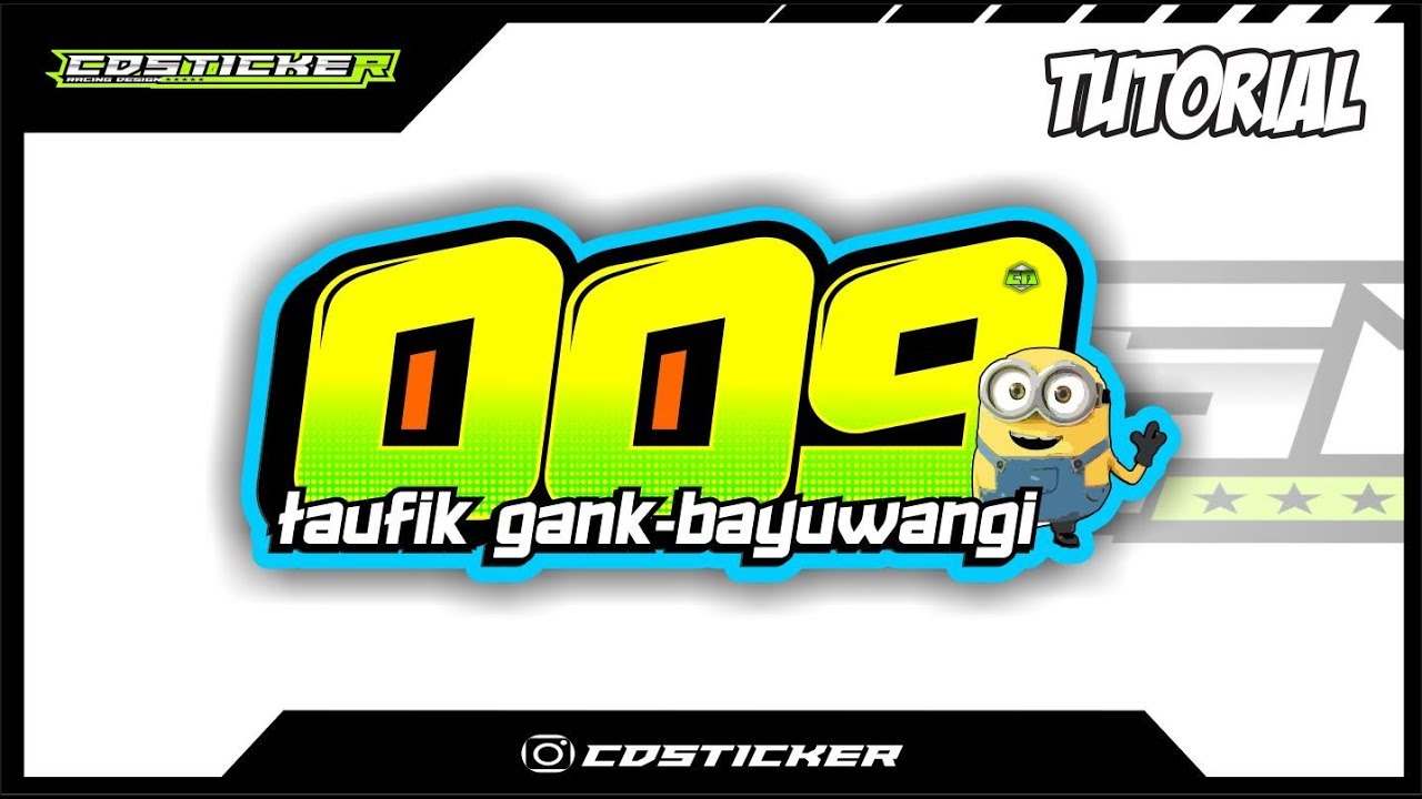 CARA MEMBUAT DESAIN STIKER DI COREL DRAW 