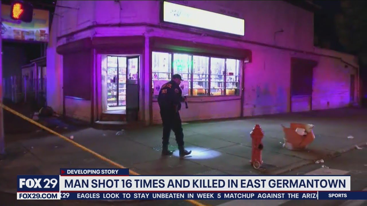 Man shot multiple times and killed in East Germantown, police say - YouTube