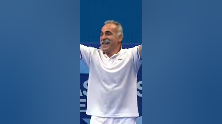 Mansour Bahrami Most Energetic Player In Tennis#52