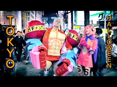 Japan Halloween 2017 - World's Biggest Costume Street Party