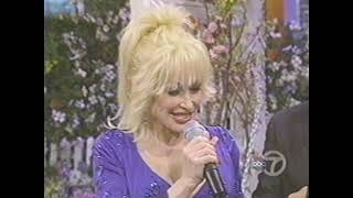 Dolly Parton "Light of a Clear Blue Morning" live on Regis and Kelly