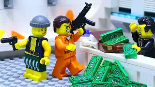 Lego Prison break: Brothers in Crime Rob a Bank