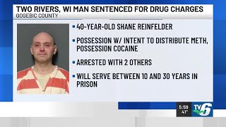 Wis. man sentenced to prison on drug charges
