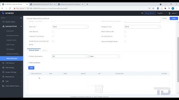 Grandstream UCM63xx - #13 Create Inbound Routes