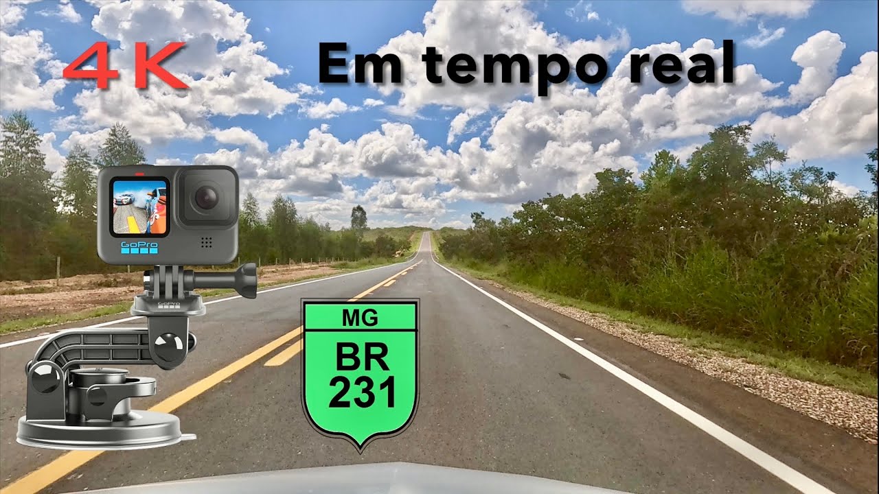 De Belo Horizonte a Curvelo - VÍDEO 2 - Trecho BR 231 até Curvelo ...
