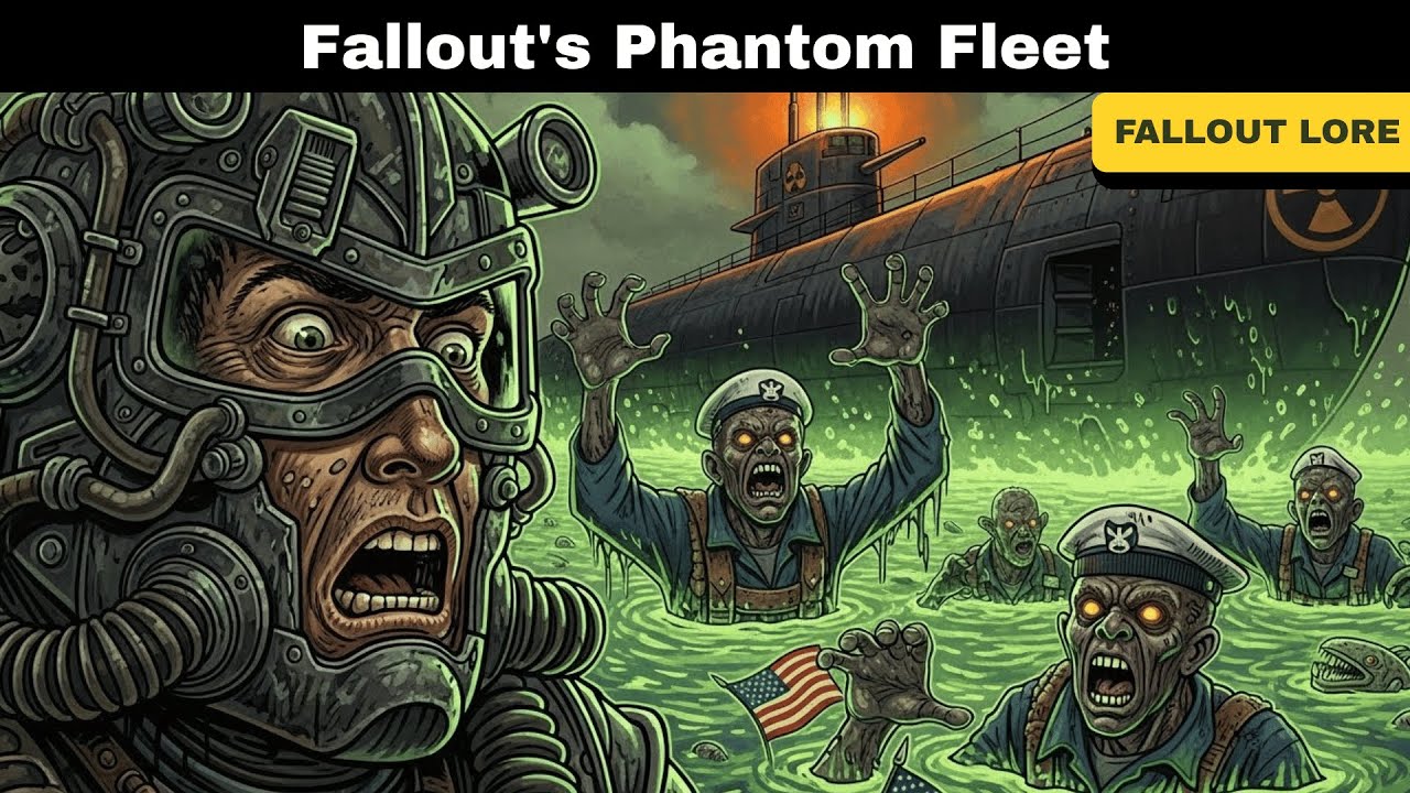 Призрачный флот Fallout — атомные подводные лодки продолжают патрулирование