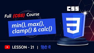 CSS min(), max(), clamp(), calc() — Responsive Sizing Made Easy | #codekaswage #coding #htmlcss