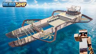 I Made a 200 Block Aircraft Carrier Fly in Minecraft