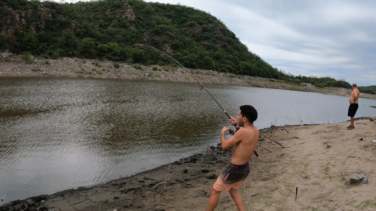Pesca en Córdoba   , tremendos lugares , pesca de carpas gigantes