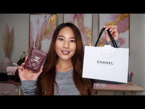 CHANEL ZIPPERED CARD CASE / Perfect Wallet