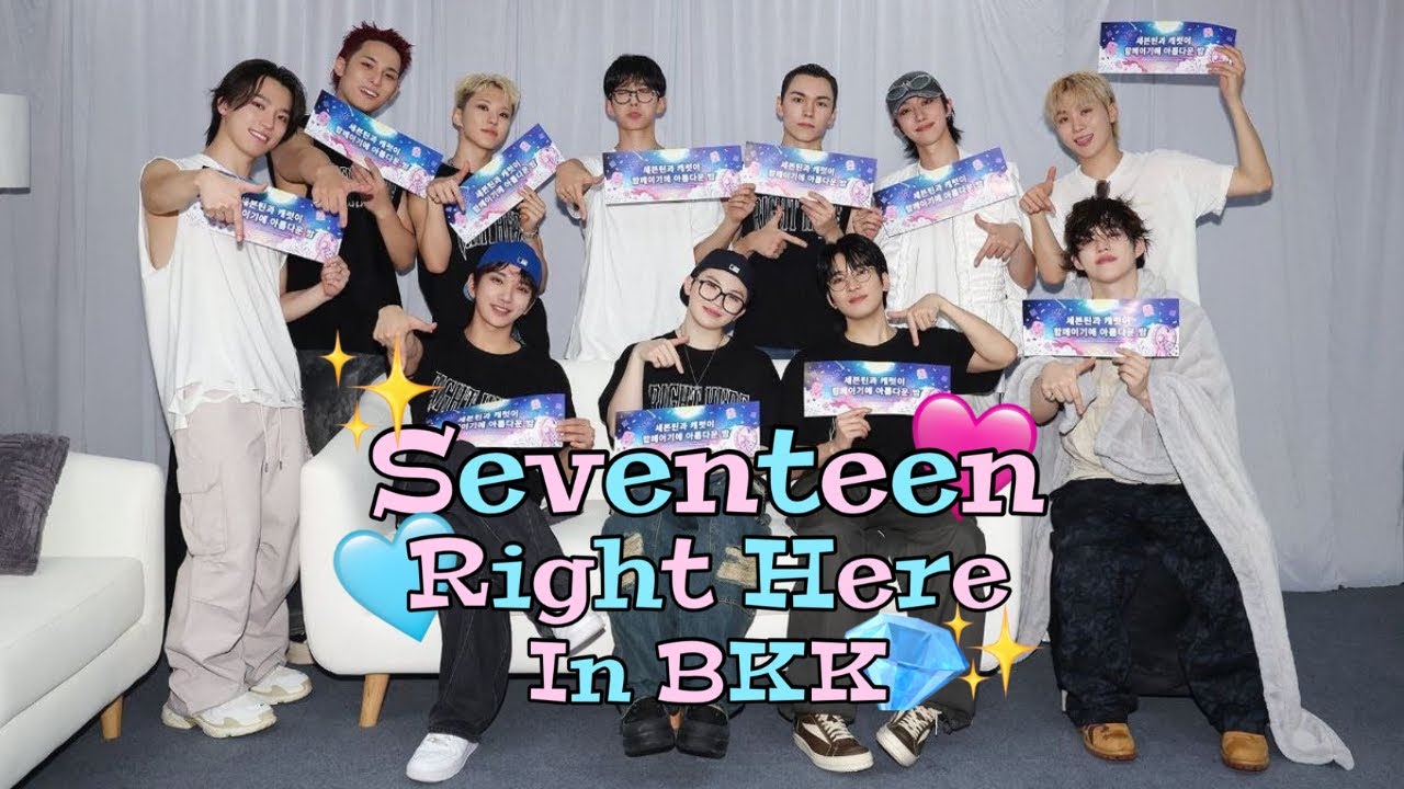 Seventeen Right Here in BKK 2025 | Rawiii