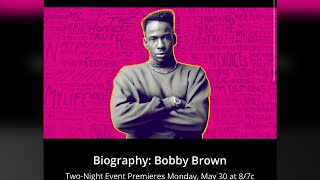 Bobby Brown Biography on A&E tonight!! Are you watching? #bobbybrown #bobbybrownbio
