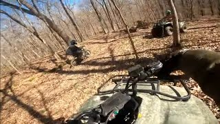 Trail Ride In The Woods - SSR125 Dirt Bike, Recon, Prairie & Bear Tracker DJI Mini SE Drone/Litchi