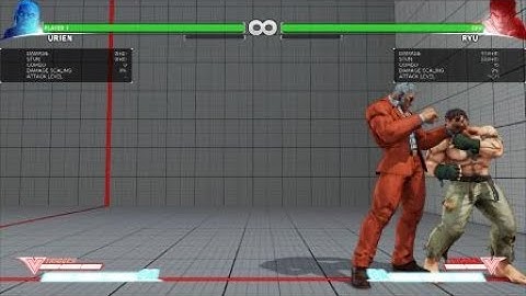 STREET FIGHTER V - Urien stun combo  (with reset)
