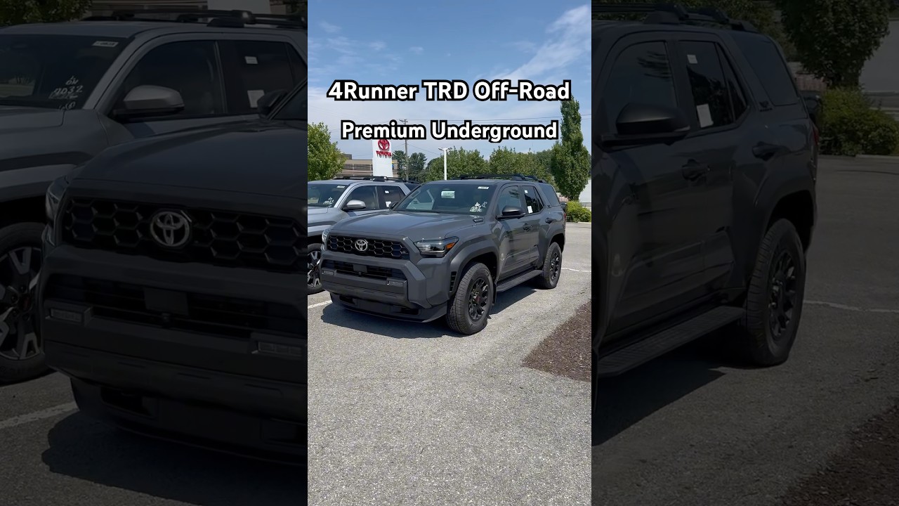 2025 Toyota 4Runner TRD Off-Road Premium in Underground 