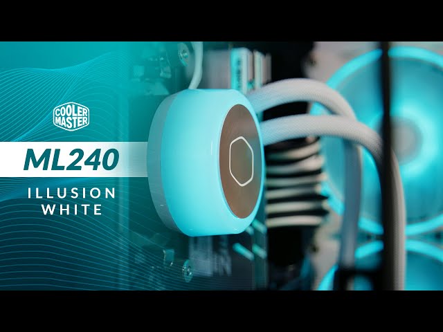 Cooler Master ML240 Illusion White Review | White AIO class=