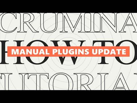 HOW TO UPDATE PLUGIN MANUALLY. WORDPRESS