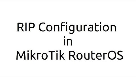 RIP v2 Configuration in MikroTik RouterOS | RIP Routing Protocol | MikroTik RouterOS Tutorial