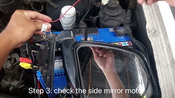 How to troubleshoot  power side mirror if not working