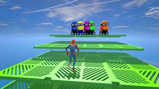 Download Lagu GTA 5 Ragdolls SPIDERMAN Jumps Fails Euphoria Physics #1235 MP3