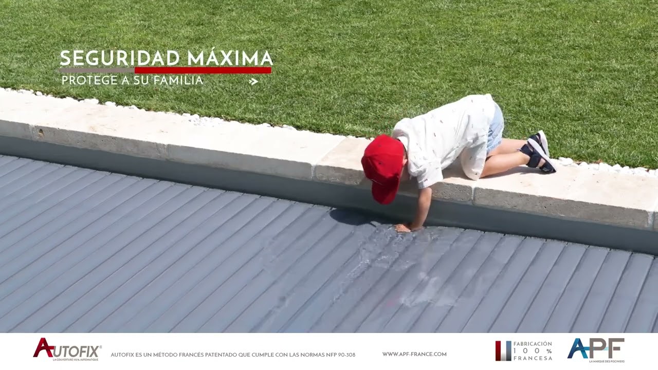 APF presenta la cubierta de piscina 100 % automatizada de fabricación francesa