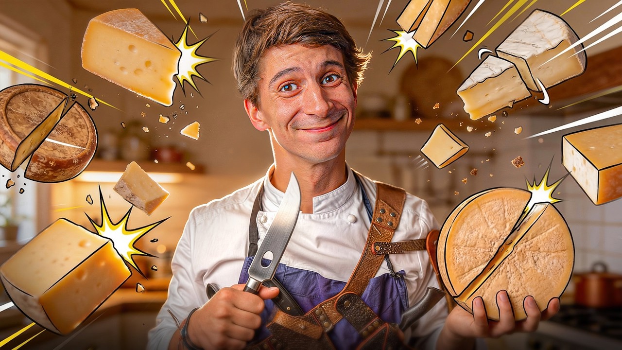 Je t'apprends à découper TOUS les fromages