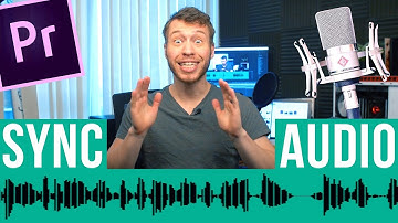 How To Sync Audio In Premiere Pro - Premiere Pro Tutorial