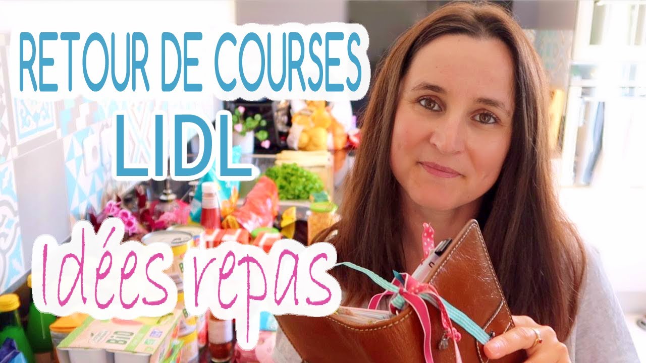 RETOUR DE COURSES LIDL ET IDEES REPAS | Little Béné